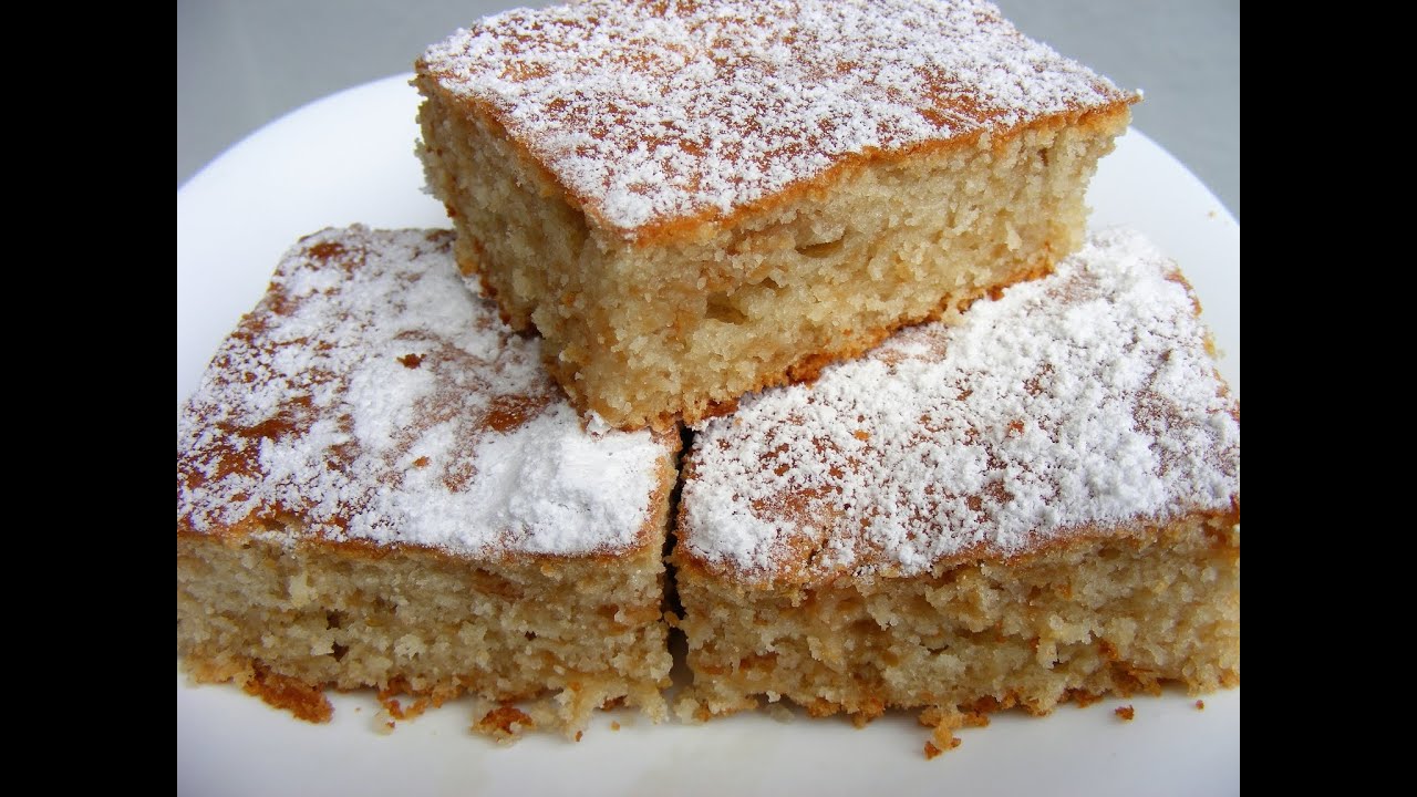 Prajitura cu mere rase, pufoasa, aromata si usor de facut (cu subtitrare)  #409