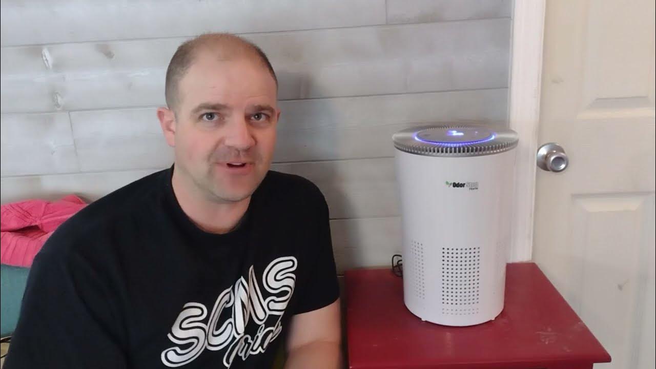 OdorStop Home Air purifier 2 month review YouTube