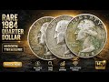 Rare Quarter Dollars Worth BIG MONEY? 1981 P, 1982 P &amp; 1984 P Coins!