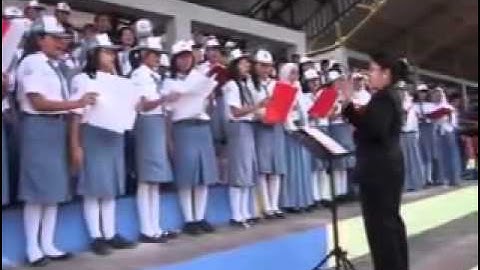 lagu maju tak gentar dan satu nusa satu bangsa oleh paduan suara sman - lagu terbaru 2014
