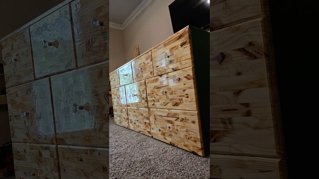 First Custom Dresser build.