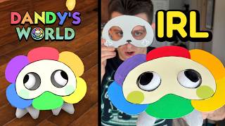 I Made the Dandy's World Halloween Masks IN REAL LIFE!