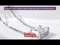 Smyoue 1-3CT Solitaire Moissanite Necklace for Women Emerald ... — Amazing Value 2026 | Must Have!
