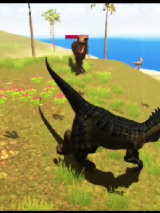 Allosaurus in this game is very strong #dinosaur #dinosaurgames