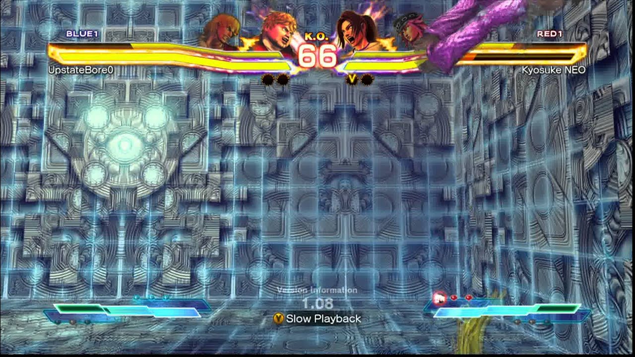 SFxT~ Kyosuke NEO (Poison & Christie) vs  UpsateBore0 (Bob & Ken) HD 1