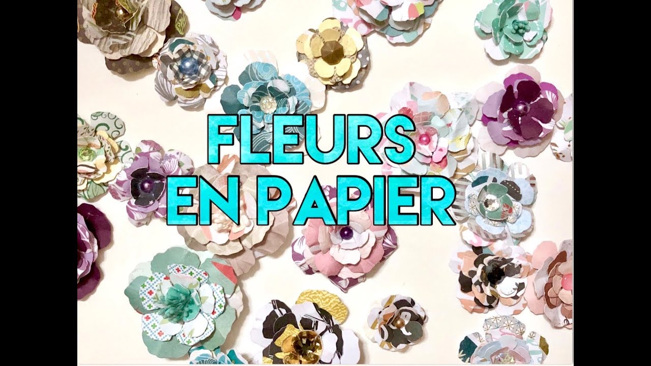 Tutoriel : des fleurs avec mes chutes de papier 🌸