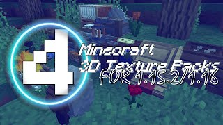 BEST 4 MINECRAFT 3D TEXTURE PACK | FOR 1.15.2/1.16 BEST 4 MINECRAFT 3D TEXTURE PACK | FOR 1.15.2/1.16