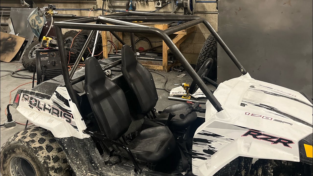 How To Build a Polaris RZR 170 DIY Roll Cage Properly! howto diy 