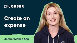 create an expense in the jobber app | mobile app