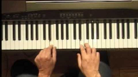 Piano Lesson - Half Step Interval