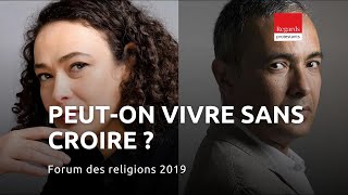 Peut-on vivre sans croire ? Delphine Horvilleur et Kamel Daoud