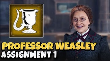 Professor Weasley Assignment - Get Transformation Spell | Hogwarts Legacy