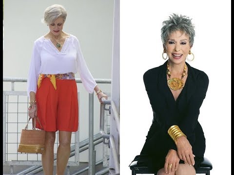 looks para senhoras de 60 anos