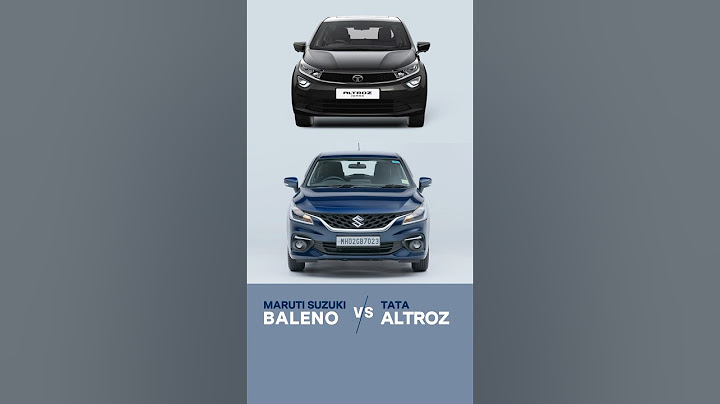 vs Tata Altroz | Maruti Suzuki Baleno FAQ # Baleno 15