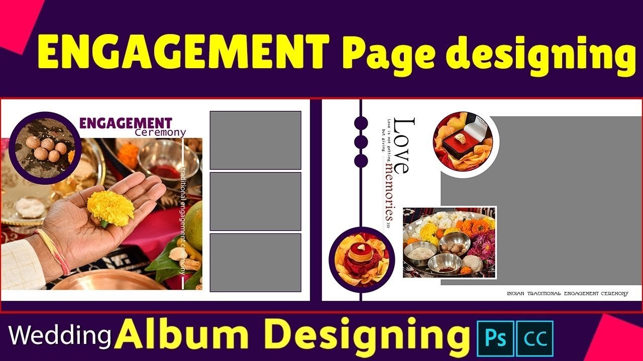 Engagement Page 2 | How To Design Engagement Page - YouTube