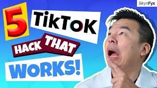 5 Tiktok Skincare Hacks WORKS!