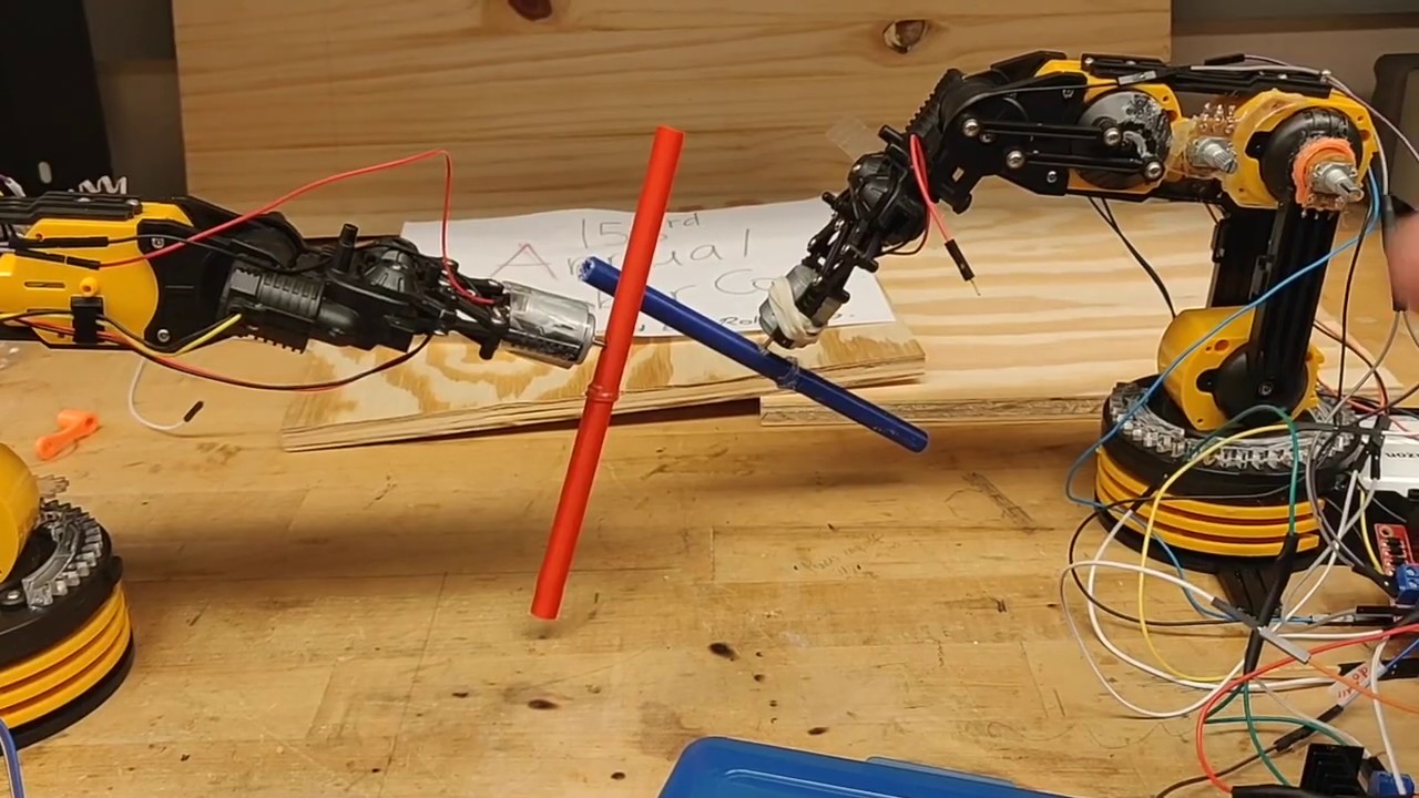 Intro To Robotics - Final Project: Light Saber Duel - YouTube