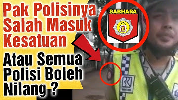 Anggota Sabhara Tilang Pelanggar Lalu Lintas, Boleh?