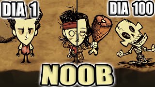 💀¿Podré SOBREVIVIR 100 días con un NOOB en Don't Starve?💀