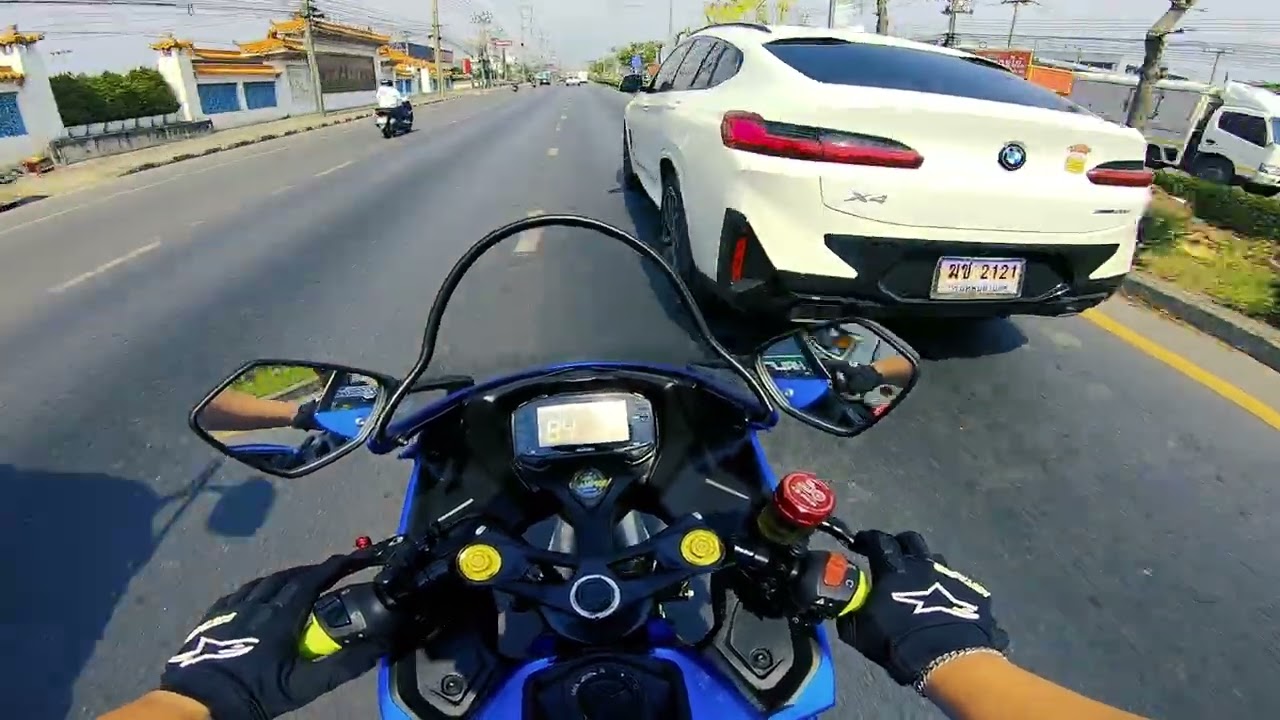 Ep.14 : ขี่ Gsx-r150 ไปซื้อกาแฟกัน #gsxr150 #suzuki #gsxr #gopro