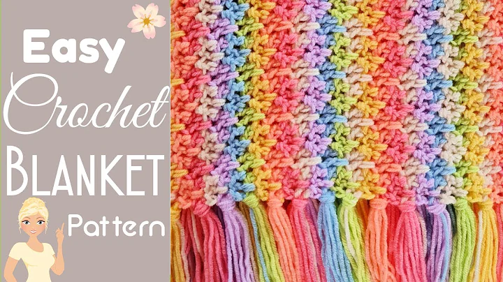 FASTEST CROCHET BLANKET EVER! The Speedy Granny Ru...