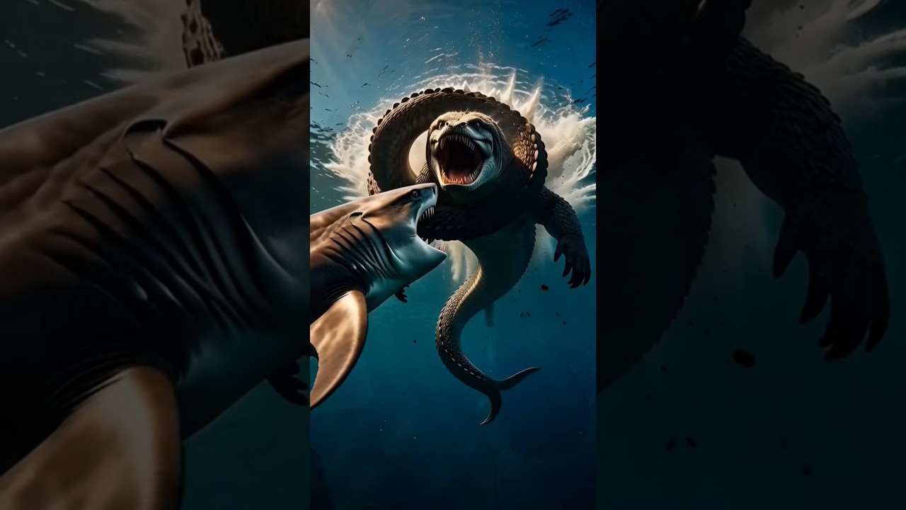 SHADOW MEGALODON 🦈 vs VOID SEA ANACONDA 🐍