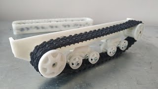 Silicone Rubber tracks for RC caterpillar agricultural tractor | Live video