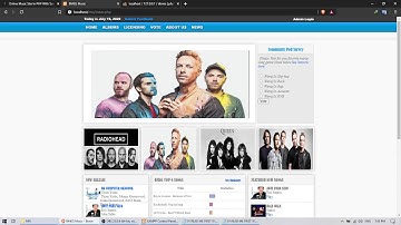 ONLINE MUSIC SITE IN PHP and MySQL | Source Code & Projects