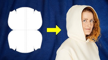 EASY Hood Sew Technique (using ONE pattern piece!)