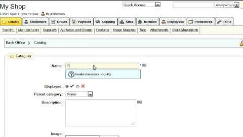 How to add product categories to your store in PrestaShop