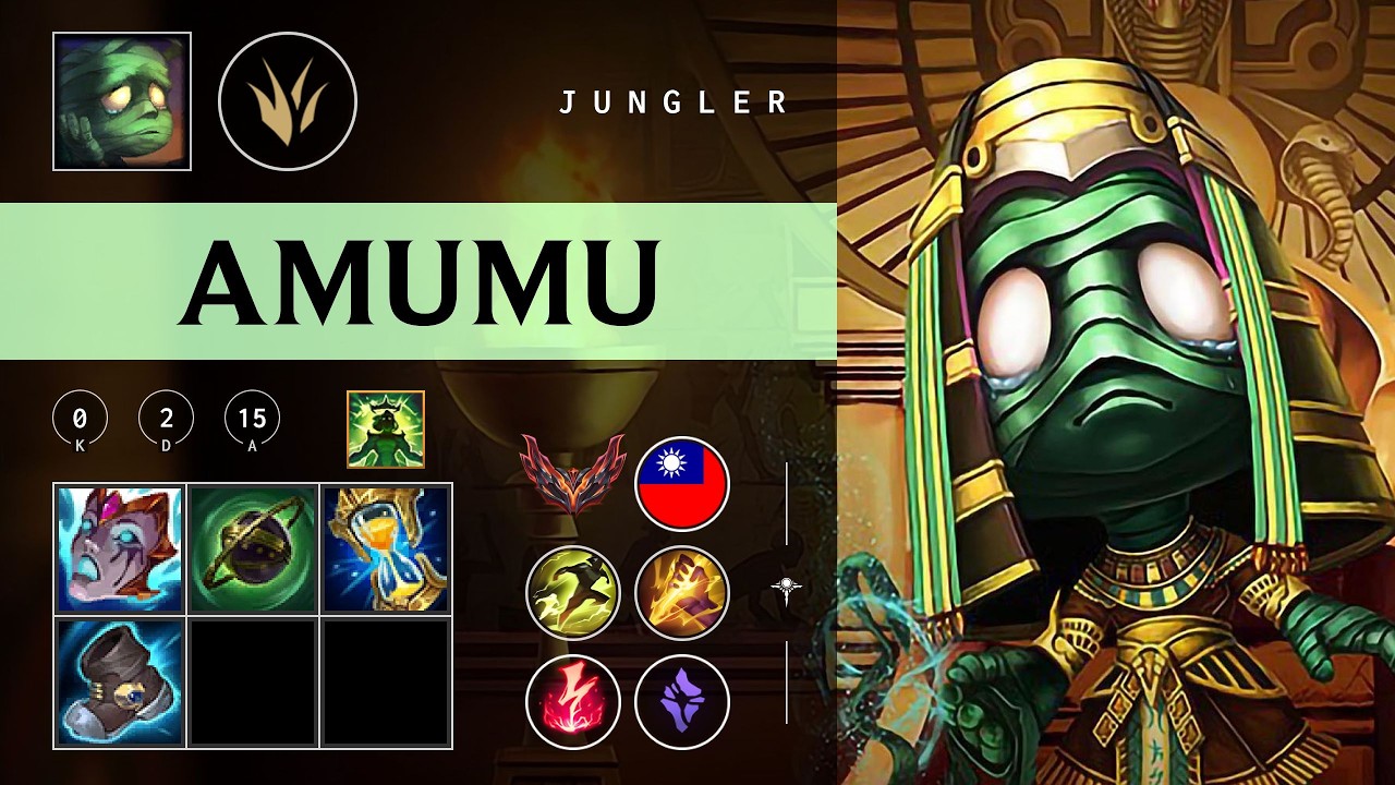 Amumu Jungle vs Nocturne - TW Grandmaster Patch 26.04