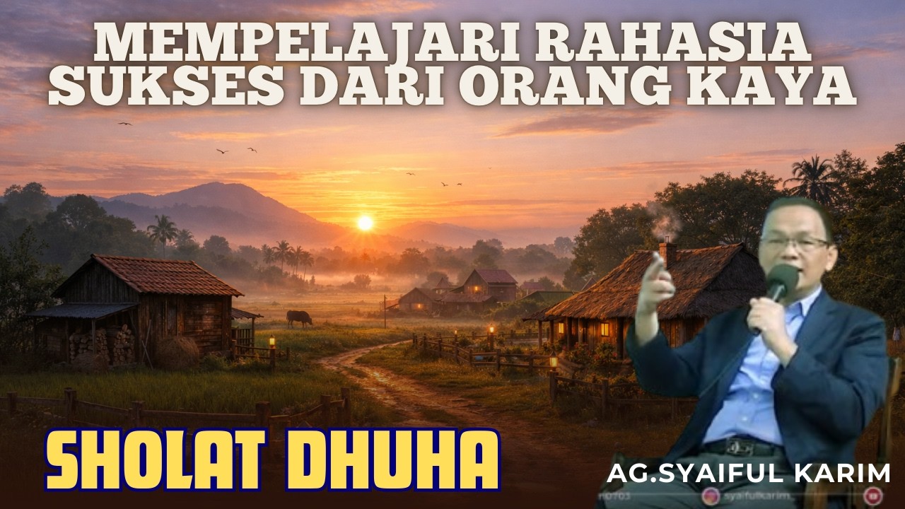 MEMPELAJARI RAHASIA SUKSES DARI ORANG YANG BERKELIMPAHAN #syaifulkarim #inspirasi #motivasi