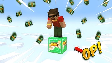 Minecraft, But It’s Only 1 MILLIONAIRE Block…