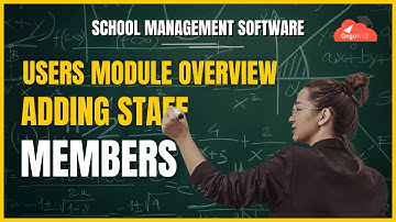 Gegok12 | School ERP | Training video | Add Staff in User Module in Free Open Source School Software