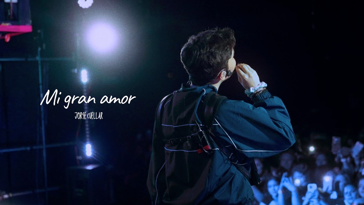 Jorge Cuellar - Mi gran amor (Lyric Visualizer)