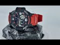 reloj deportivo aviador hombre Casio G-Shock GA-1000-4B Gravity Master Hora Mundial Luz Led