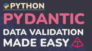 Python Pydantic Tutorial: Complete Data Validation Course (Used by FastAPI)
