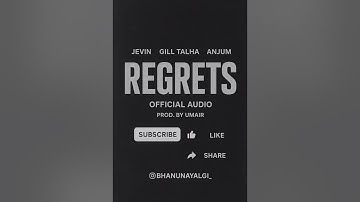 🎧 Song Name: Jevin Gill x Talha Anjum – Regrets (Official Audio)🎹 Producer: Umair📌 Video
