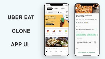 Flutter UI - UberEats Clone App UI - Part II - Speed Code