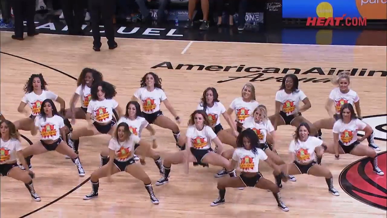 Miami Heat Dancers Performance | Sixers vs Heat | February 4, 2017 | 2016-17 NBA Season