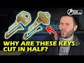 Temporarily block schlage or kwikset keys with this simple tool