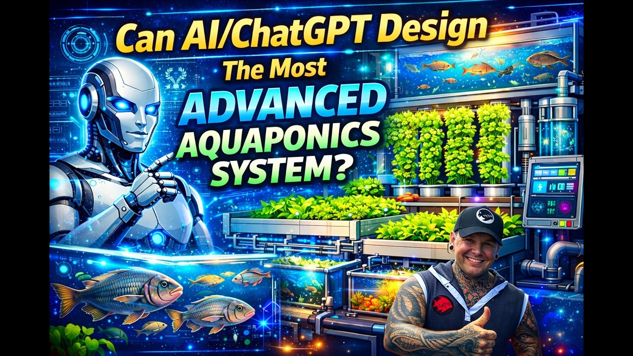 The GEN-3 UNICORN aquaponics system designed by AI/ChatGPT — will it work?”