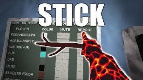 stick justice (thunder tag)