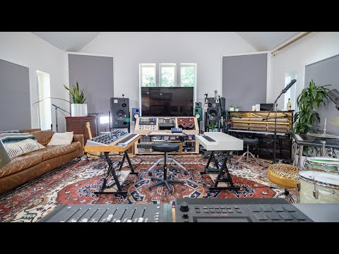 EPIC HOME STUDIO Setup In BACKYARD 2021 | Marc Scibilia (studio Tour)