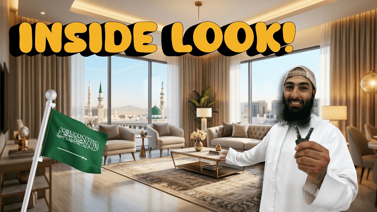 Inside a Furnished Apartment in Madinah 🇸🇦 | Short-Term Rental Tour + Expat Family Compound