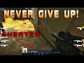 NEVER GIVE UP AGAINST A CHEATER!