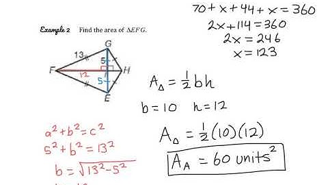 Properties of Kites and Trapezoids