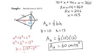 Properties of Kites and Trapezoids