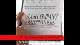 How to remove ripoff report