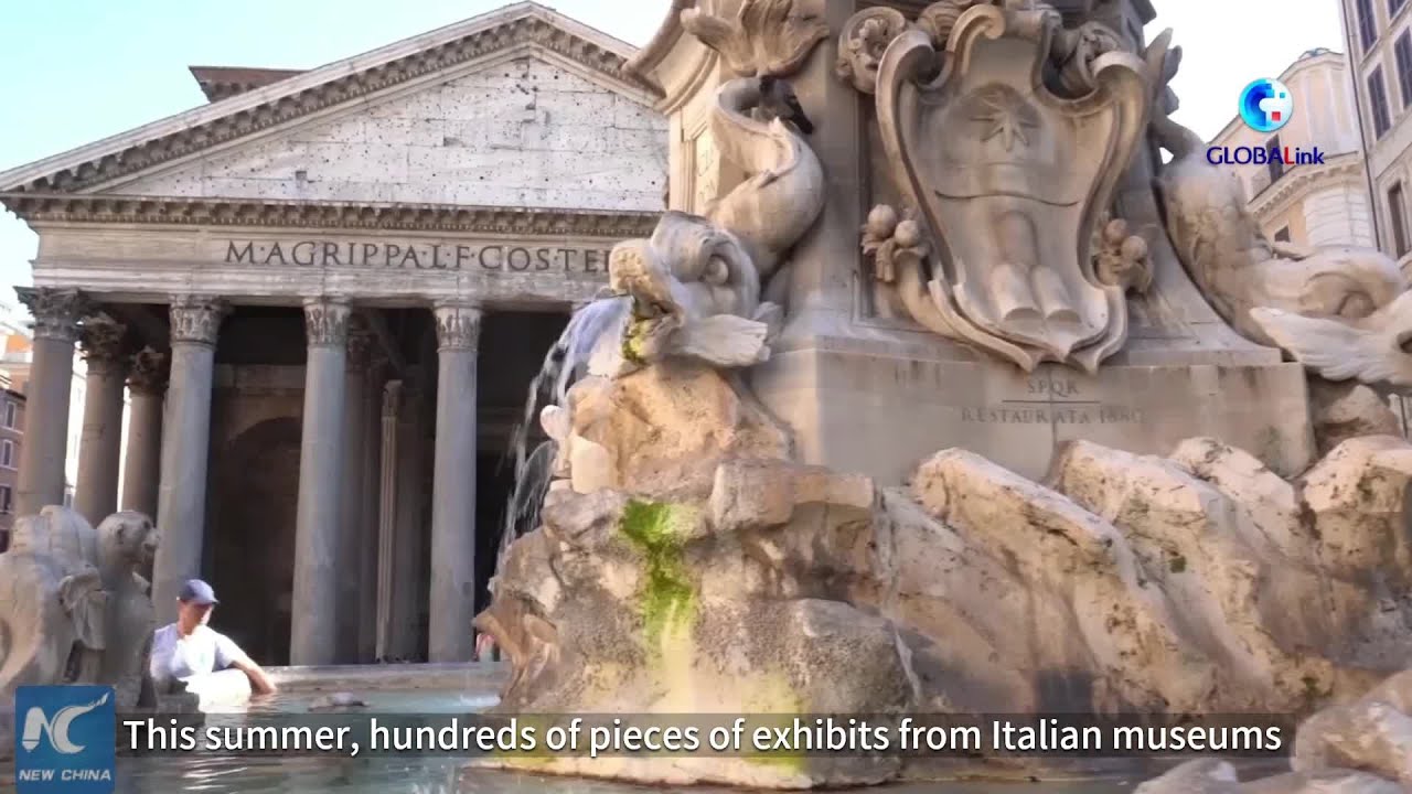 GLOBALink | Ancient Roman exhibition in Beijing -- a dialogue between civilizations